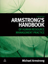 Armstrong's Handbook of Human Resource Management Practice (eBook)